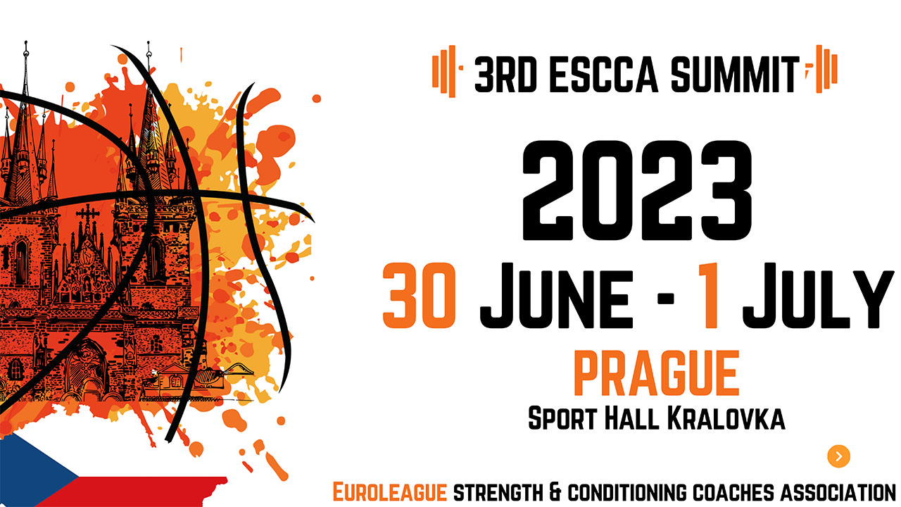 3rd ESCCA Summit - Euroleague Strength and Conditioning Coaches Association